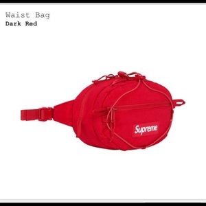 Supreme FW20 Red Waist bag 100% authentic